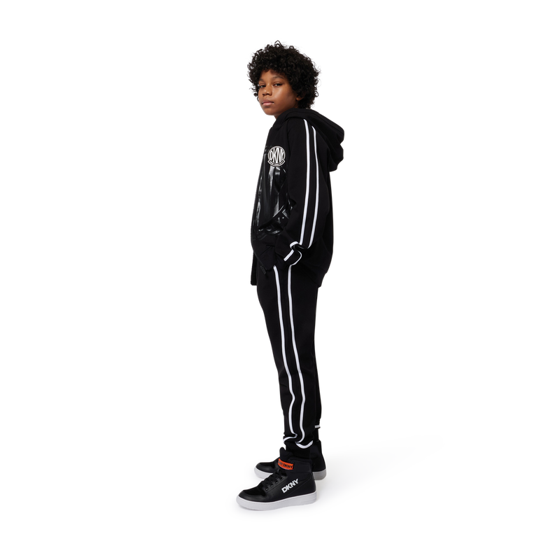 Cardig&atilde; com capuz e fecho DKNY 
                        UNISEX