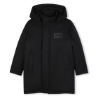 Parka com capuz KARL LAGERFELD KIDS 
                    BOY