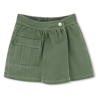 Saia-cal&ccedil;&atilde;o em algod&atilde;o KENZO KIDS GIRL