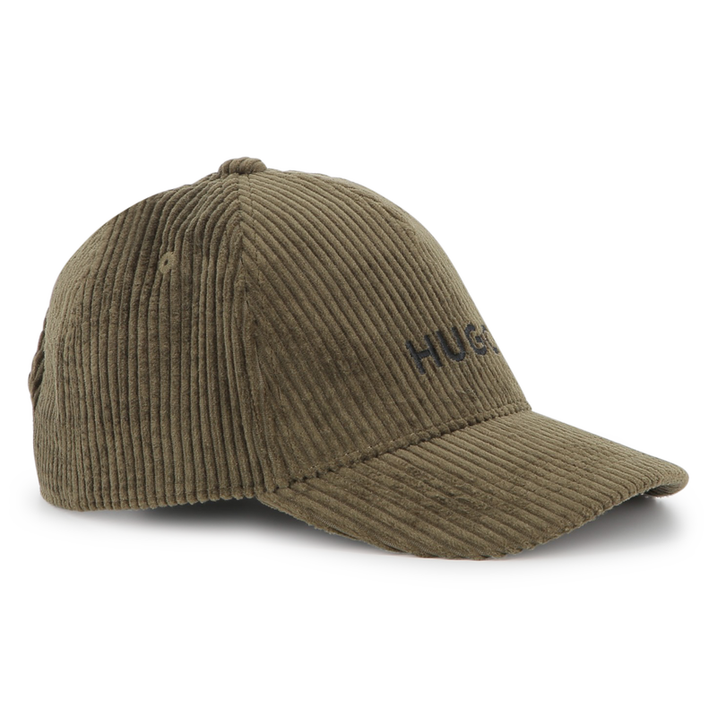 Boné de veludo cotelê HUGO 
                    UNISEX
