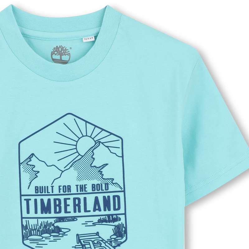 T-SHIRT DE MANGA CURTA TIMBERLAND 
                        BOY