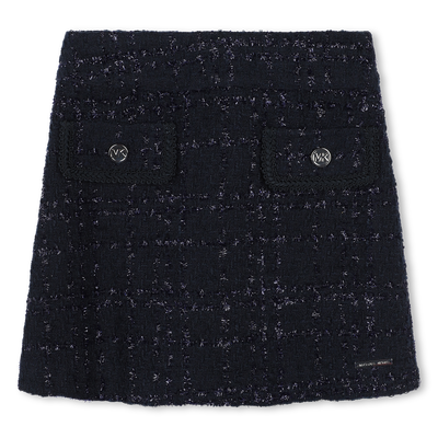 Saia curta em tweed MICHAEL KORS GIRL