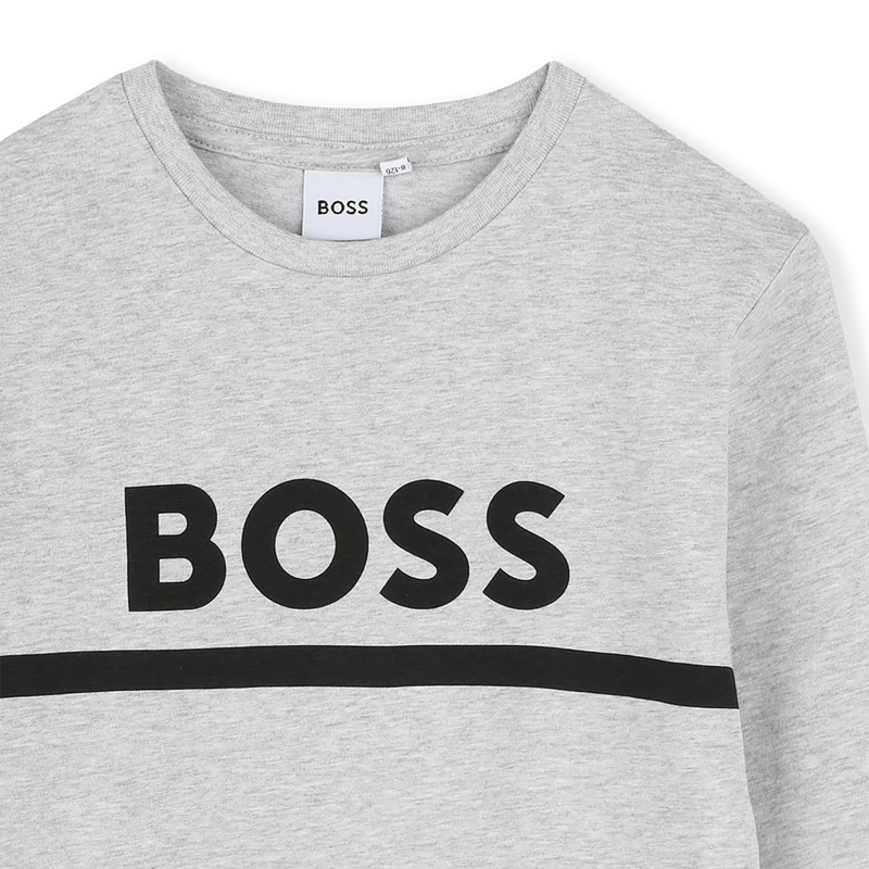 T-SHIRT DE MANGA COMPRIDA BOSS 
                        BOY