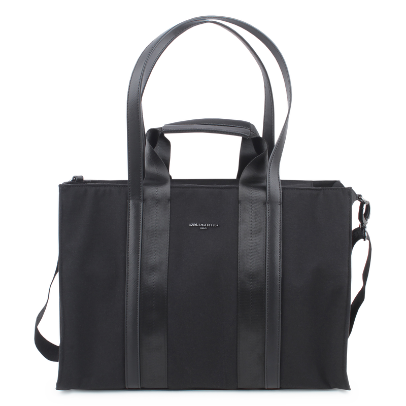 Saco muda-fraldas com crach&aacute; KARL LAGERFELD KIDS 
                        UNISEX