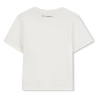 T-shirt de manga curta KARL LAGERFELD KIDS 
                    GIRL