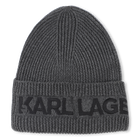 Conjunto de gorro de malha + gola KARL LAGERFELD KIDS 
                    BOY