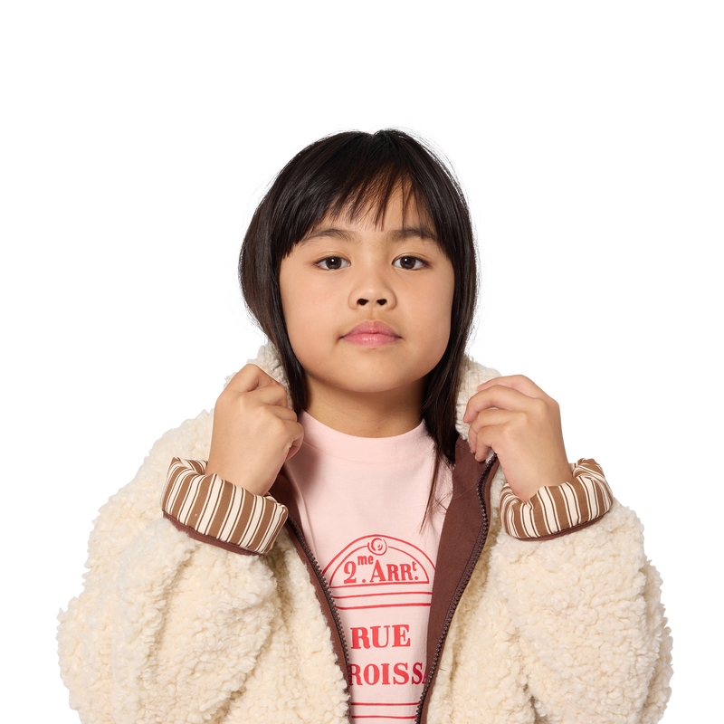 Camiseta de manga longa KIDS AROUND 
                        GIRL