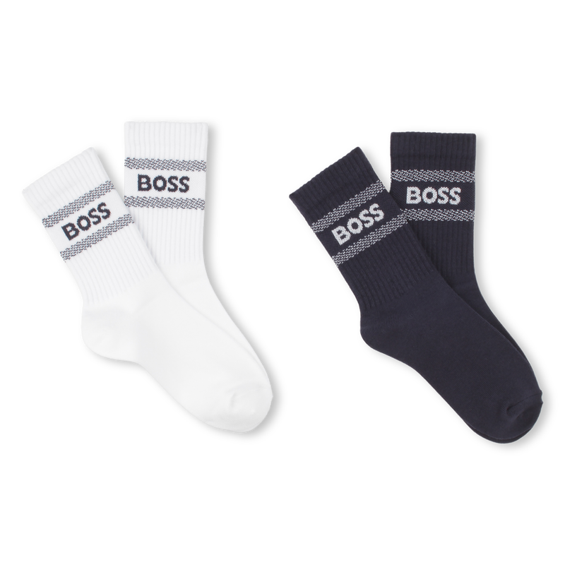 Lote de 2 pares de meias BOSS 
                        BOY