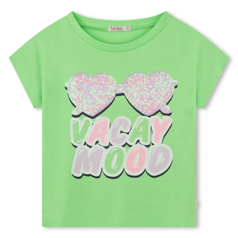 T-shirt larga estampada BILLIEBLUSH 
                    GIRL