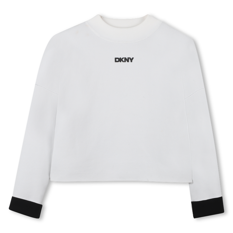 Camisola de malha reversível DKNY 
                    GIRL