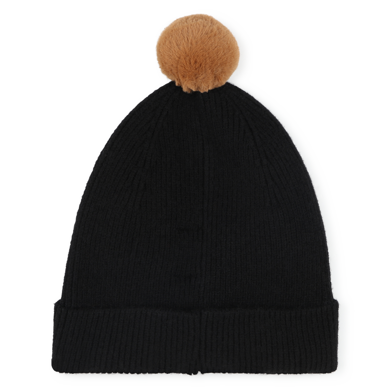 Gorro de malha com pompom TIMBERLAND 
                    BOY