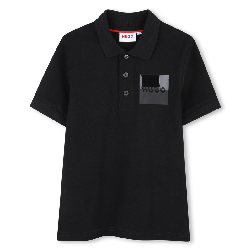 Camisa pólo de manga curta HUGO 
                    BOY