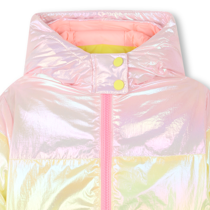 Jaqueta tricolor com capuz BILLIEBLUSH 
                    GIRL