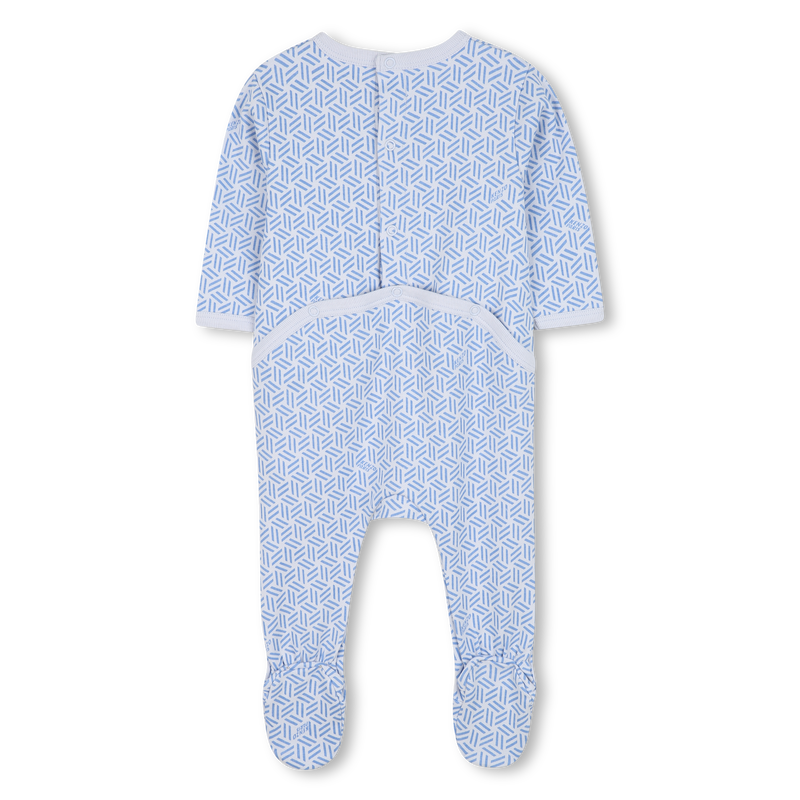 Conjunto de dois pijamas de algodão KENZO KIDS 
                    UNISEX