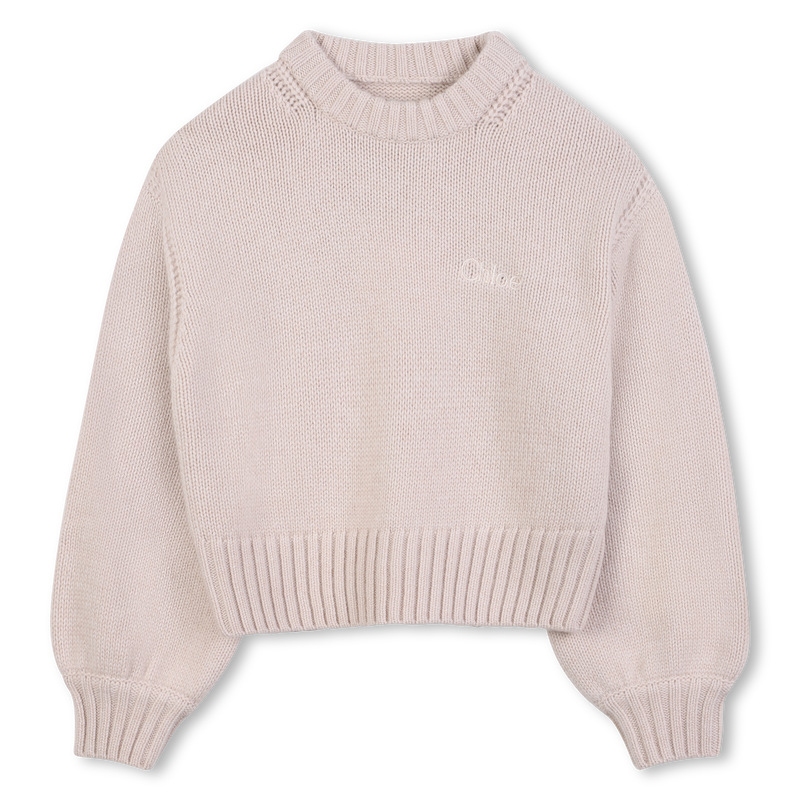 Camisola de malha com decote redondo CHLOE 
                    GIRL