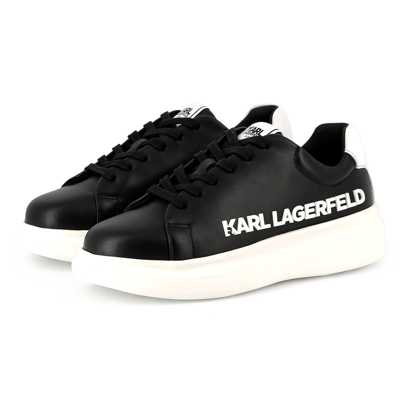 Sapatilhas de couro KARL LAGERFELD KIDS 
                        UNISEX