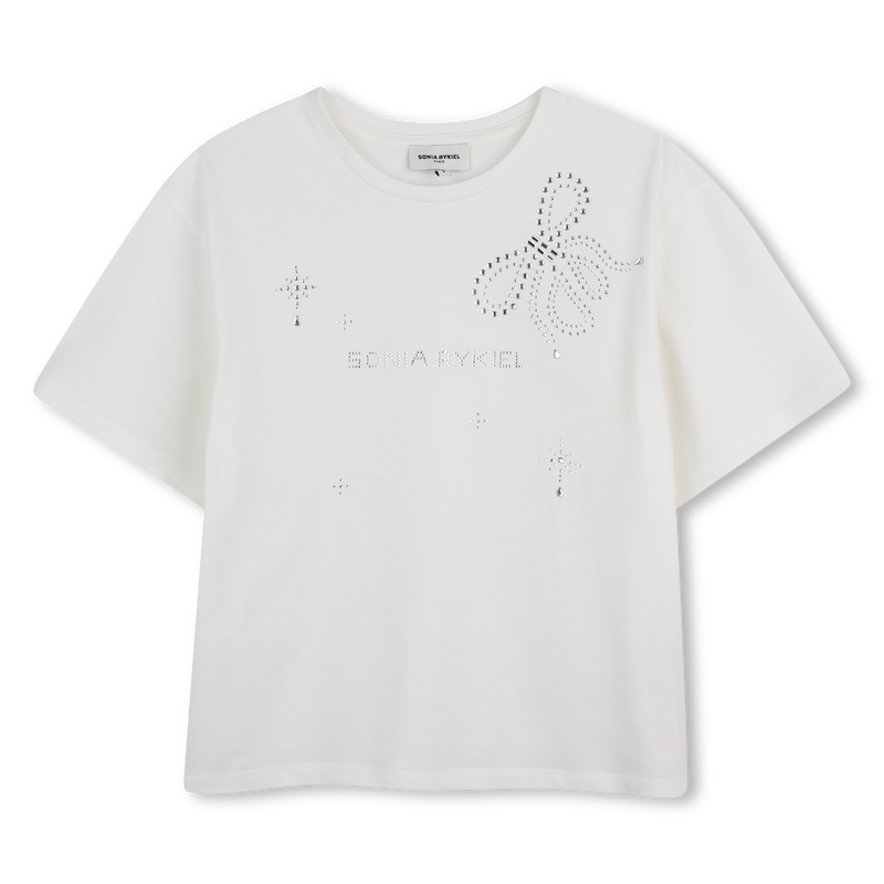 Camiseta de manga curta SONIA RYKIEL 
                    GIRL