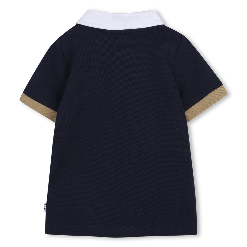 CAMISA POLO DE MANGA CURTA BOSS 
                        BOY