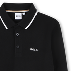 Camisa p&oacute;lo de manga comprida BOSS 
                    BOY