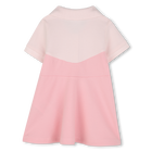 Vestido gola polo com recortes BOSS 
                    GIRL