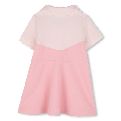 Vestido gola polo com recortes BOSS GIRL