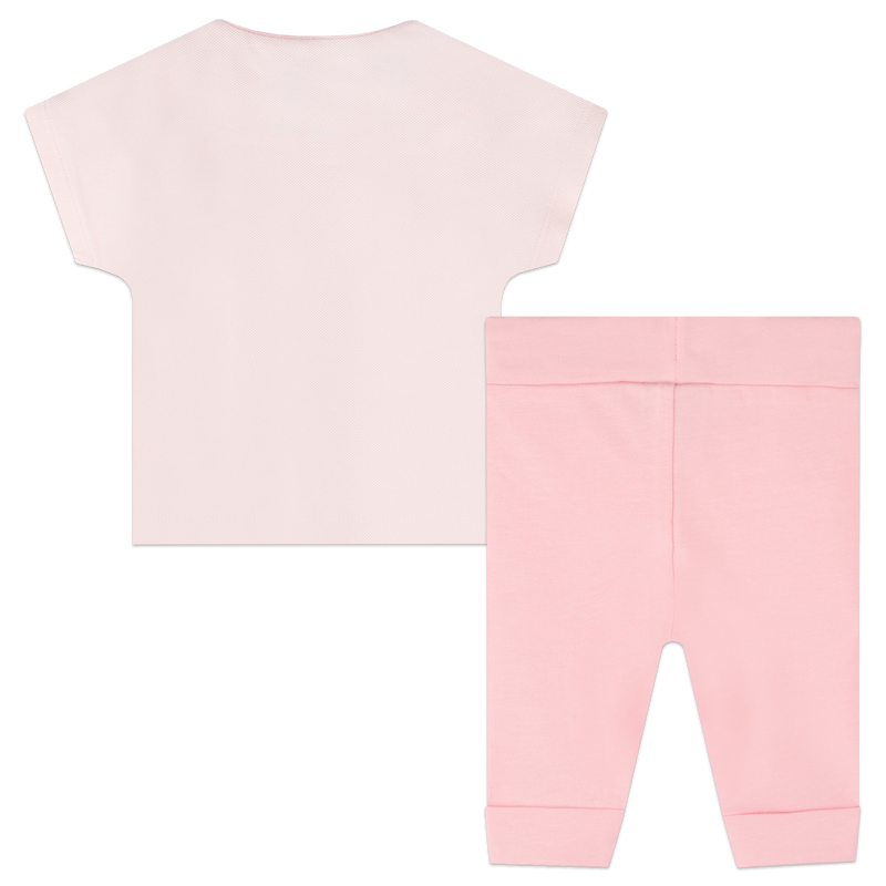Conjunto de t-shirt e leggings BOSS 
                    GIRL