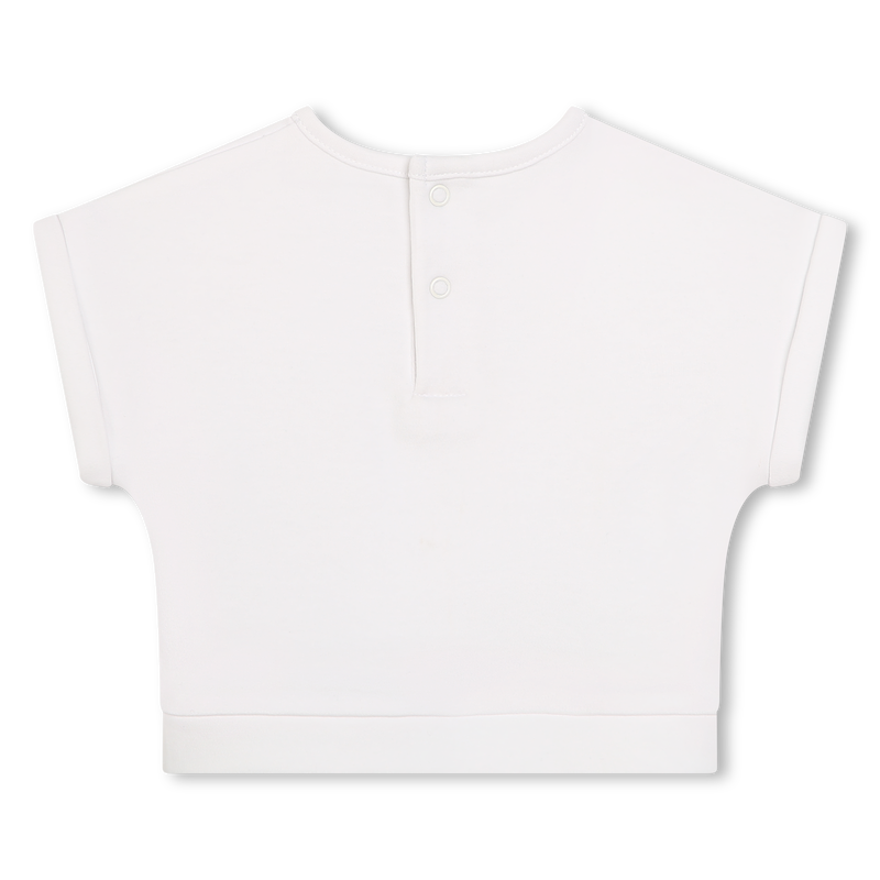 Calções de ganga e t-shirt KARL LAGERFELD KIDS 
                    GIRL