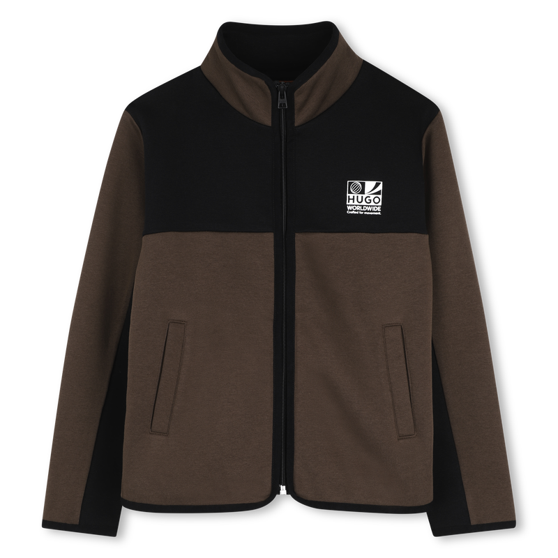 Cardigan esportivo HUGO 
                        BOY