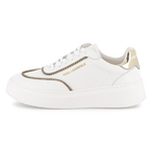 T&ecirc;nis de cano baixo com cadar&ccedil;o KARL LAGERFELD KIDS 
                    GIRL
