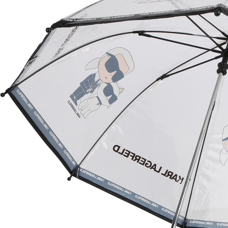 Transparent Printed Umbrella KARL LAGERFELD KIDS 
                    GIRL