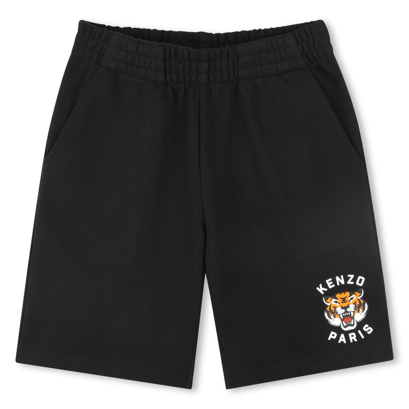 Bermudas de jogging em molet&atilde;o KENZO KIDS 
                        BOY