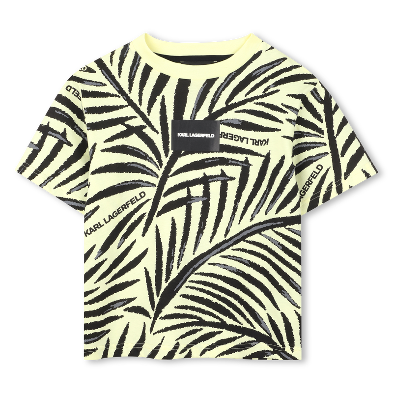 T-SHIRT DE MANGA CURTA KARL LAGERFELD KIDS 
                        BOY