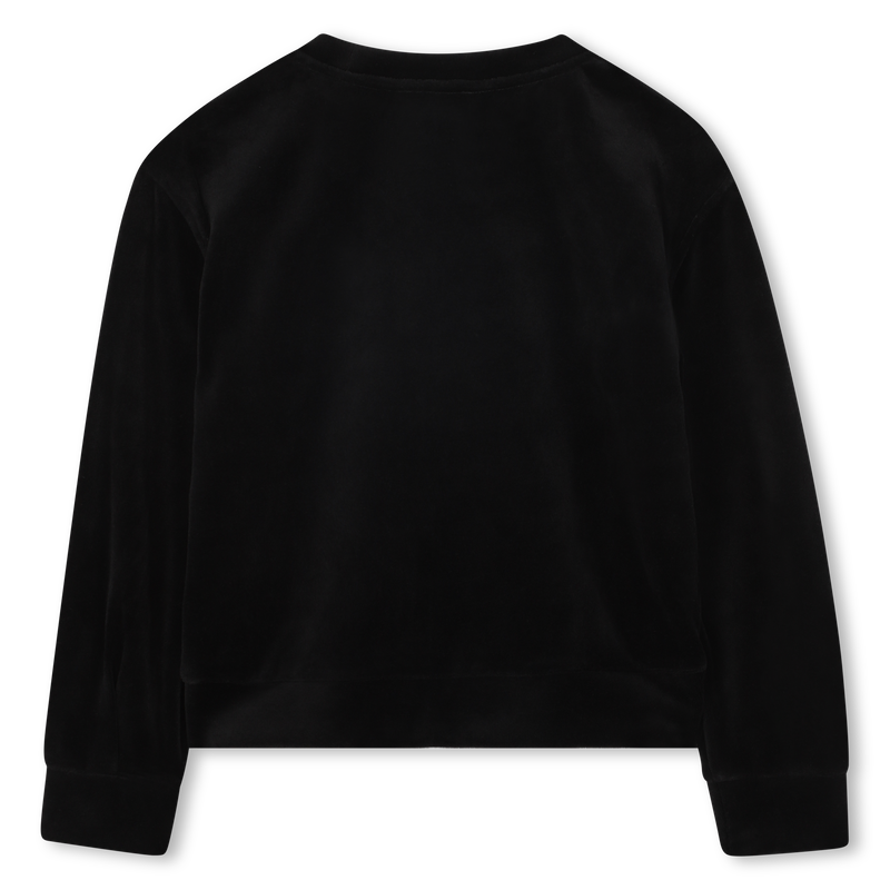 Moletom de veludo SONIA RYKIEL 
                    GIRL