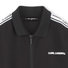 Cardig&atilde; com fecho de correr KARL LAGERFELD KIDS 
                    BOY