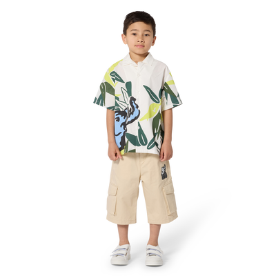 CAMISA DE MANGA CURTA KENZO KIDS BOY