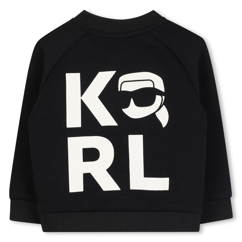 Cardigan bimaterial KARL LAGERFELD KIDS 
                    BOY
