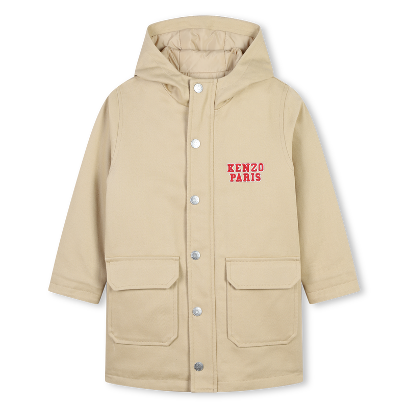 Parca com capuz KENZO KIDS 
                    BOY