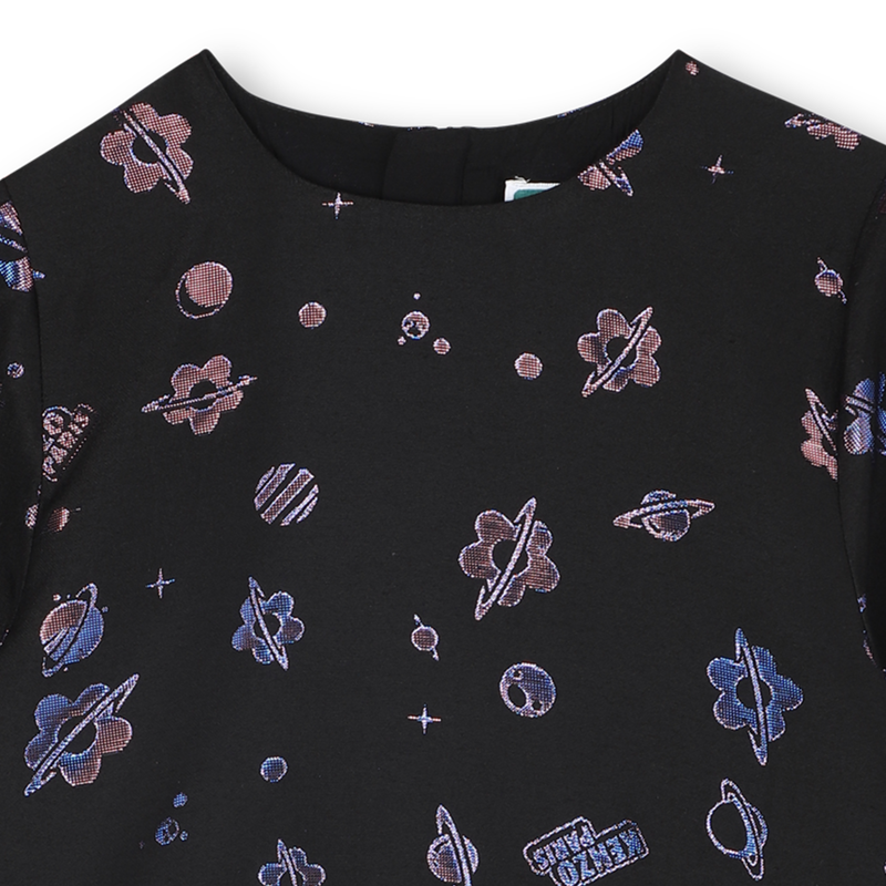 Vestido de manga comprida KENZO KIDS 
                    GIRL