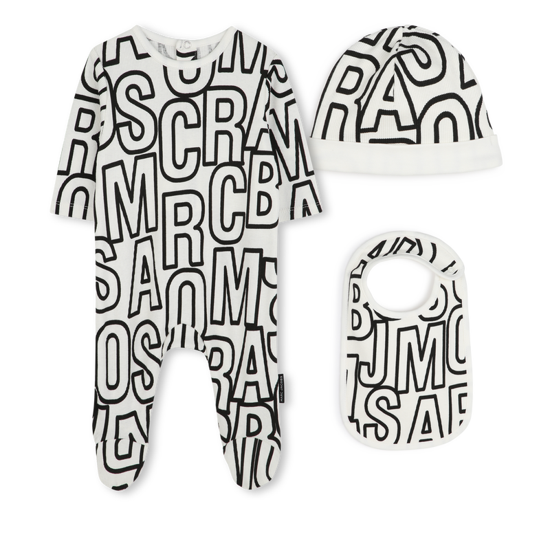 Pijama, babete e gorro MARC JACOBS 
                        UNISEX