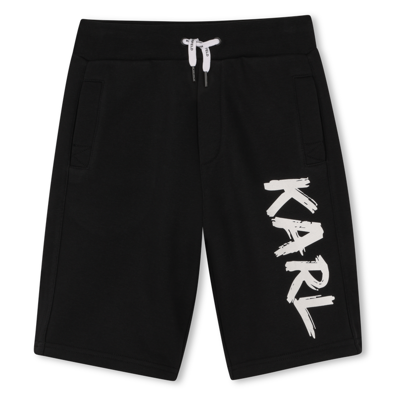 CAL&Ccedil;&Otilde;ES BERMUDAS DE ALGOD&Atilde;O KARL LAGERFELD KIDS 
                        BOY