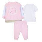Conjunto jogger KARL LAGERFELD KIDS 
                    GIRL