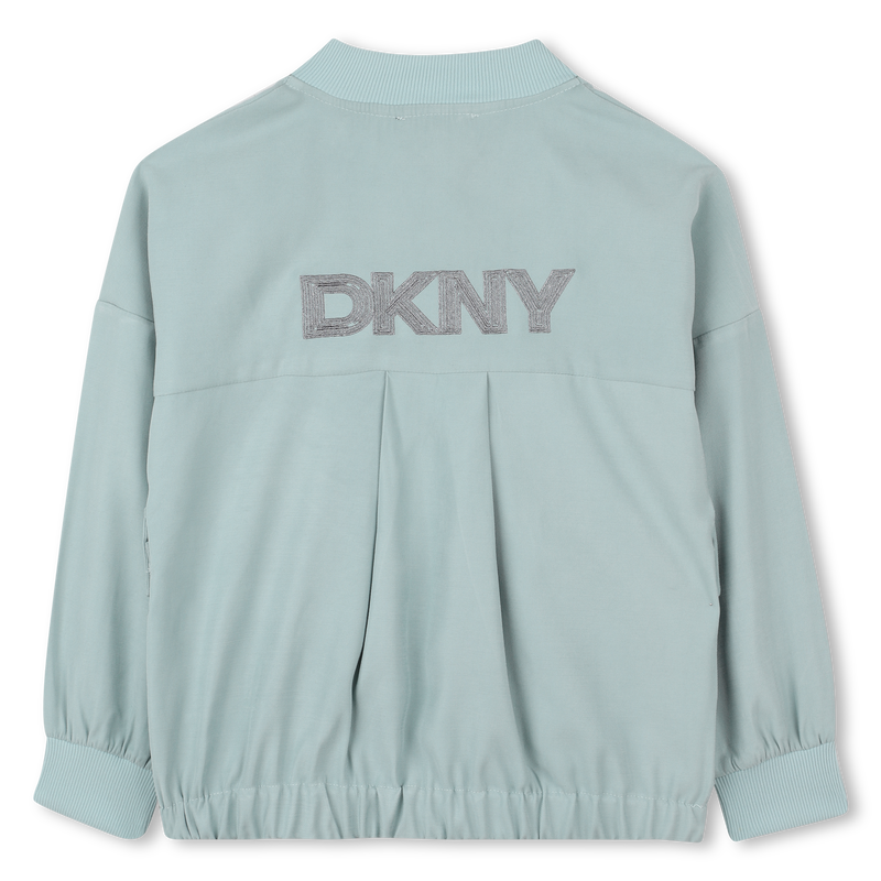 Casaco leve com botões de pressão DKNY 
                    GIRL