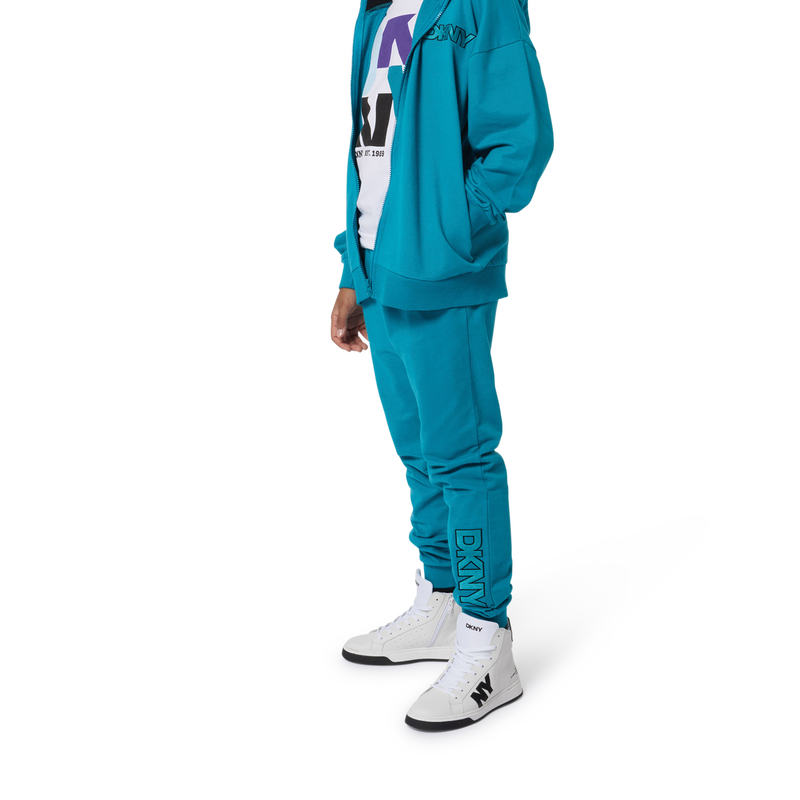 Cal&ccedil;as de jogging em molet&atilde;o DKNY 
                        UNISEX