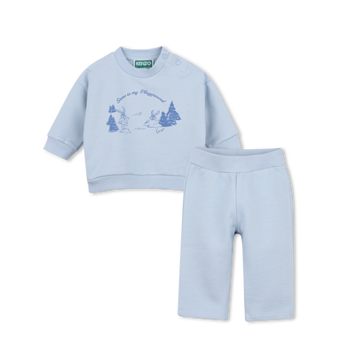 Conjunto de cardig&atilde; e cal&ccedil;as KENZO KIDS BOY