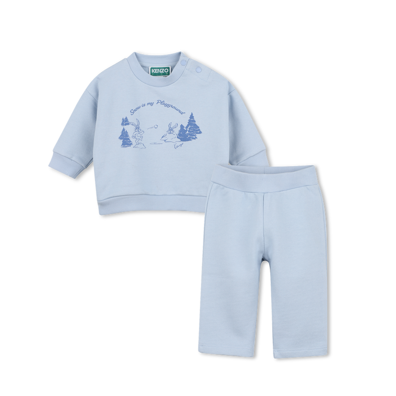 Conjunto de cardig&atilde; e cal&ccedil;as KENZO KIDS 
                        BOY