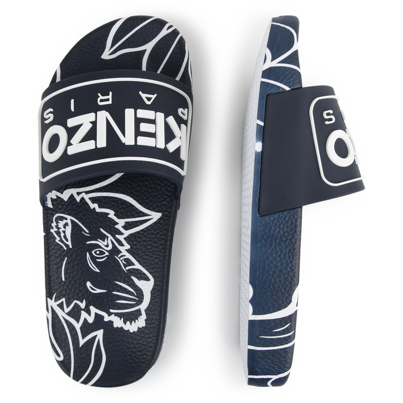 Printed sole sliders KENZO KIDS 
                    UNISEX