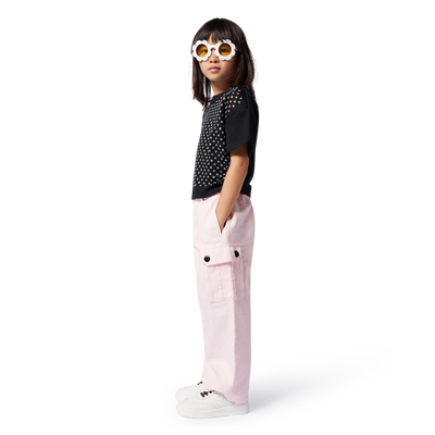 Cotton top with diamantés MARC JACOBS GIRL