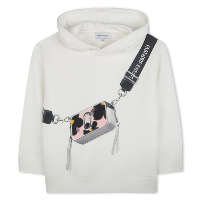 Hooded fleece sweatshirt MARC JACOBS GIRL