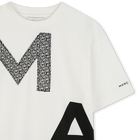 T-shirt bicolor de algod&atilde;o MARC JACOBS 
                    BOY