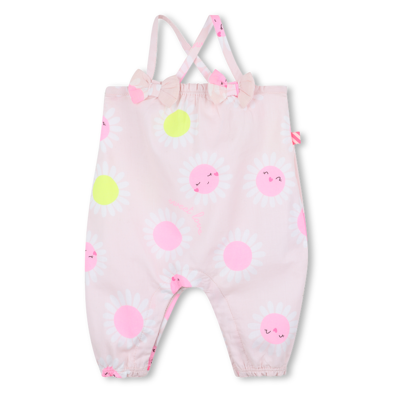 Strappy cotton romper BILLIEBLUSH 
                    GIRL